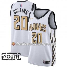 Dječji NBA Dres Atlanta Hawks John Collins 20 Nike 2018-19 City Edition Bijela Swingman